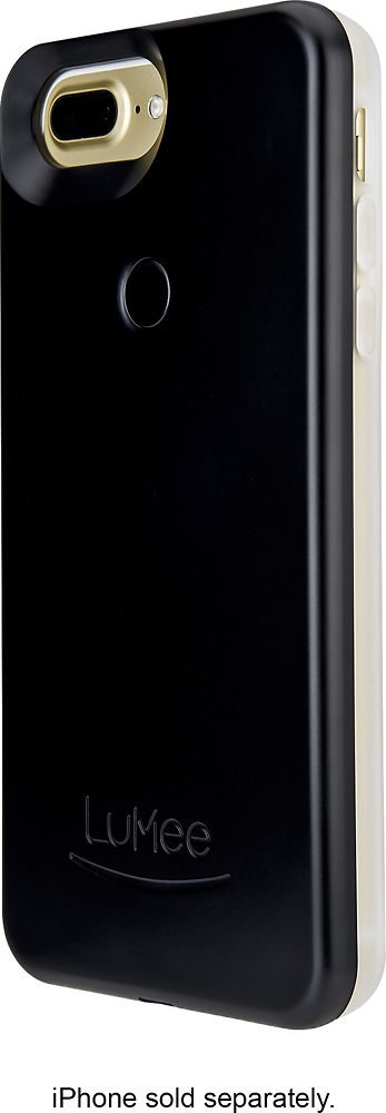 Best Buy Lumee Illuminated Cell Phone Case For Apple Iphone 8 Plus 7 Plus 6s Plus And 6 Plus Black 422bbr