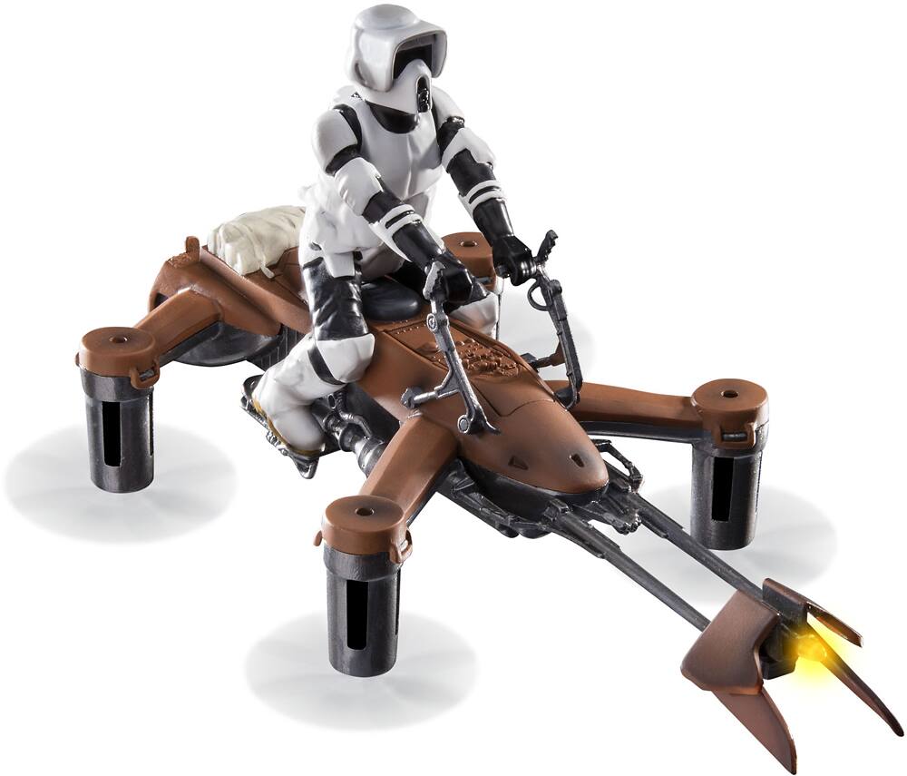 Propel - 74-Z Speeder Bike Quadrocopter with Remote Controller - Brown/White