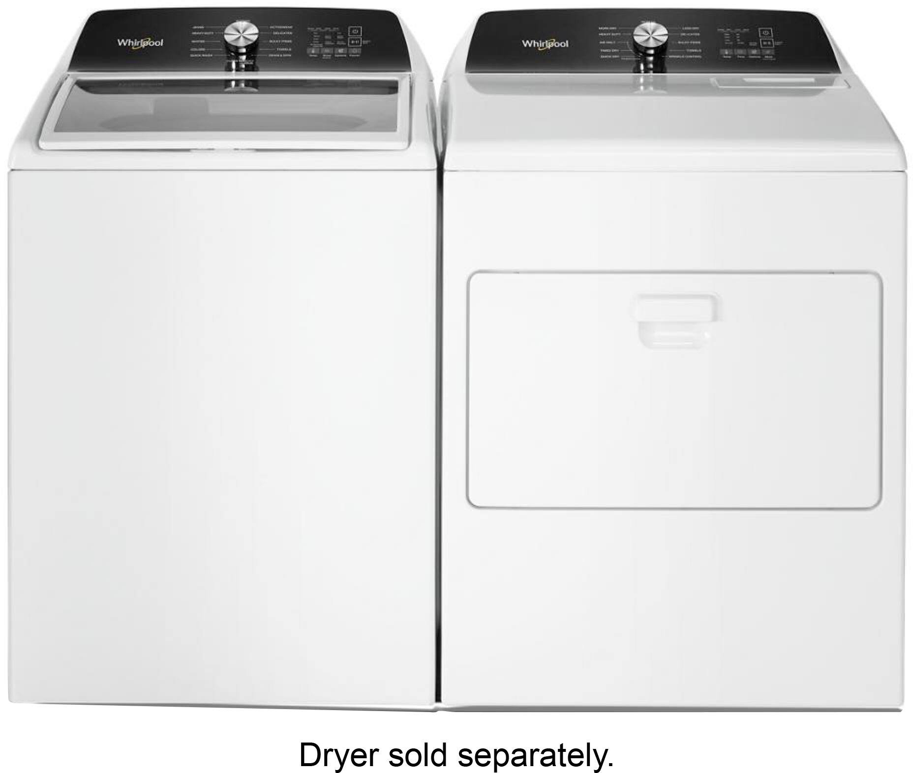 Whirlpool Whirlpool Dryer sold separately.