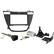 Alt View Standard 20. Scosche - Vehicle Mount for Radio - Black.