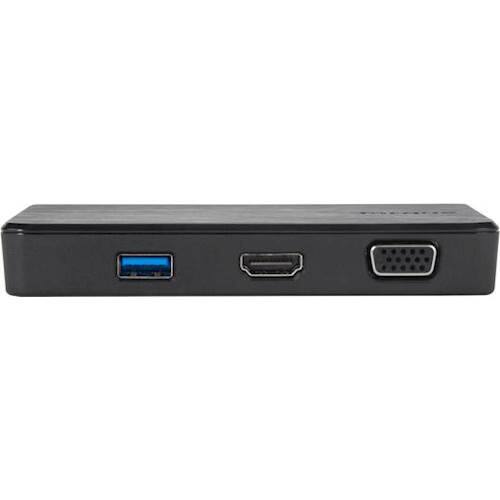 Targus - VersaLink USB 3.0 Docking Station - Black-Front_Standard 