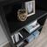 Left Zoom. Sauder - 3-Shelf Bookcase - Black.