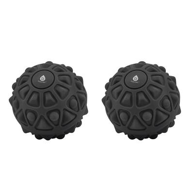 Pursonic - 2-Pack Vibrating Massage Balls Double the Power for Deep Muscle Relief Pursonic - 2-Pack Vibrating Massage Balls Double the Power for Deep Muscle Relief