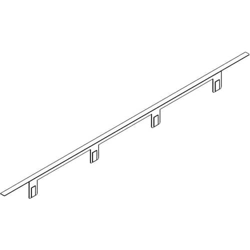 Left. Viking - Filler Strip for Professional 5 Series VDD5480SS - Stainless Steel.