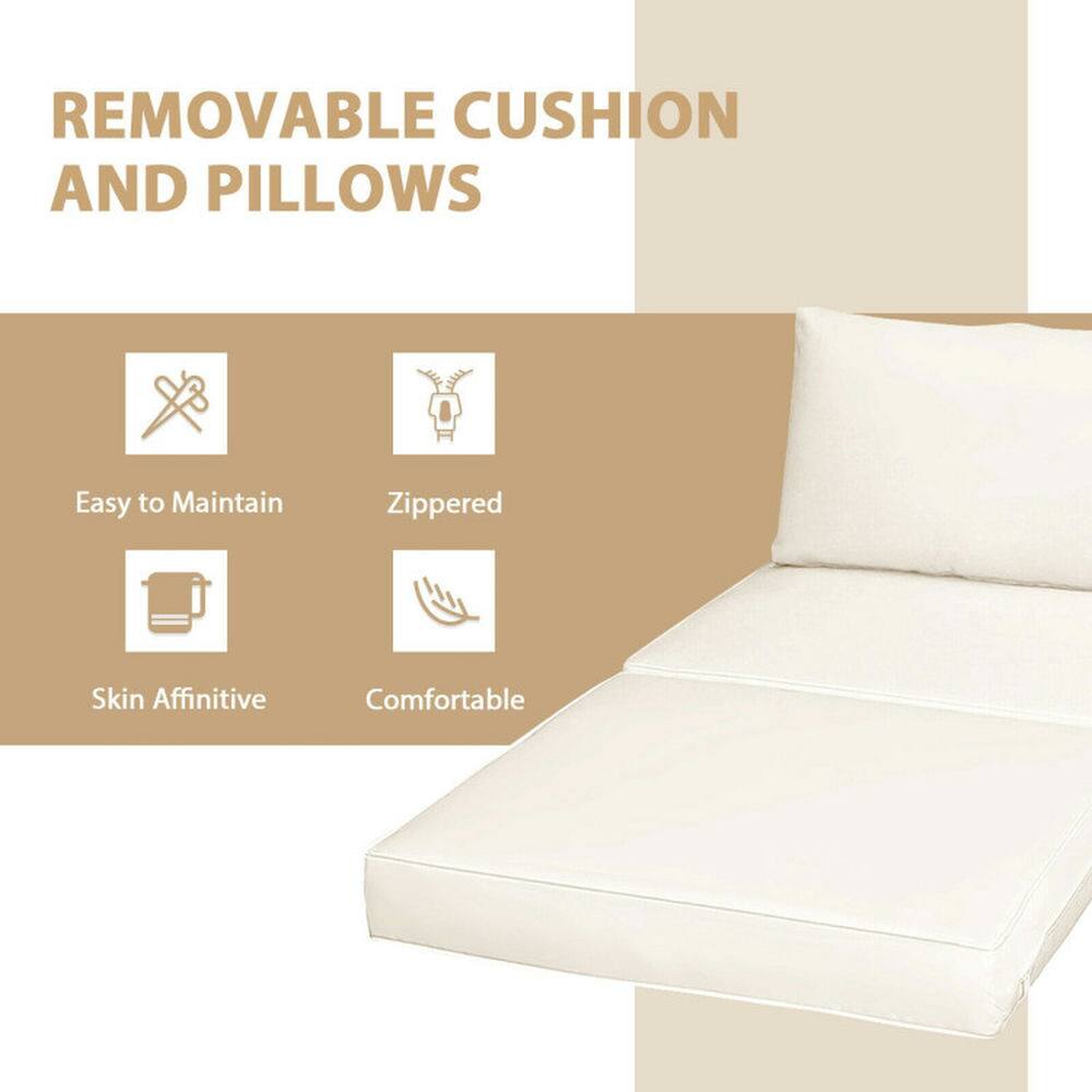 REMOVABLE CUSHION AND PILLOWS

- Easy to Maintain
- Zippered
- Skin Affinitive
- Comfortable