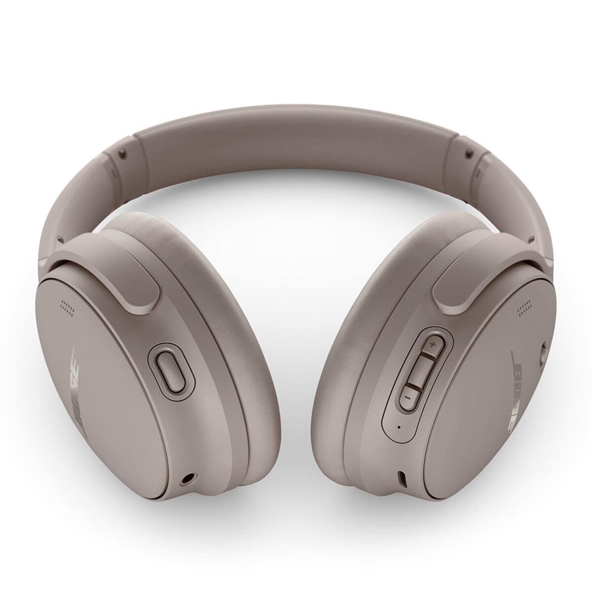Alt View 9. Bose - Bose QuietComfort Wireless Noise Cancelling Over-Ear Headphones SANDSTONE.