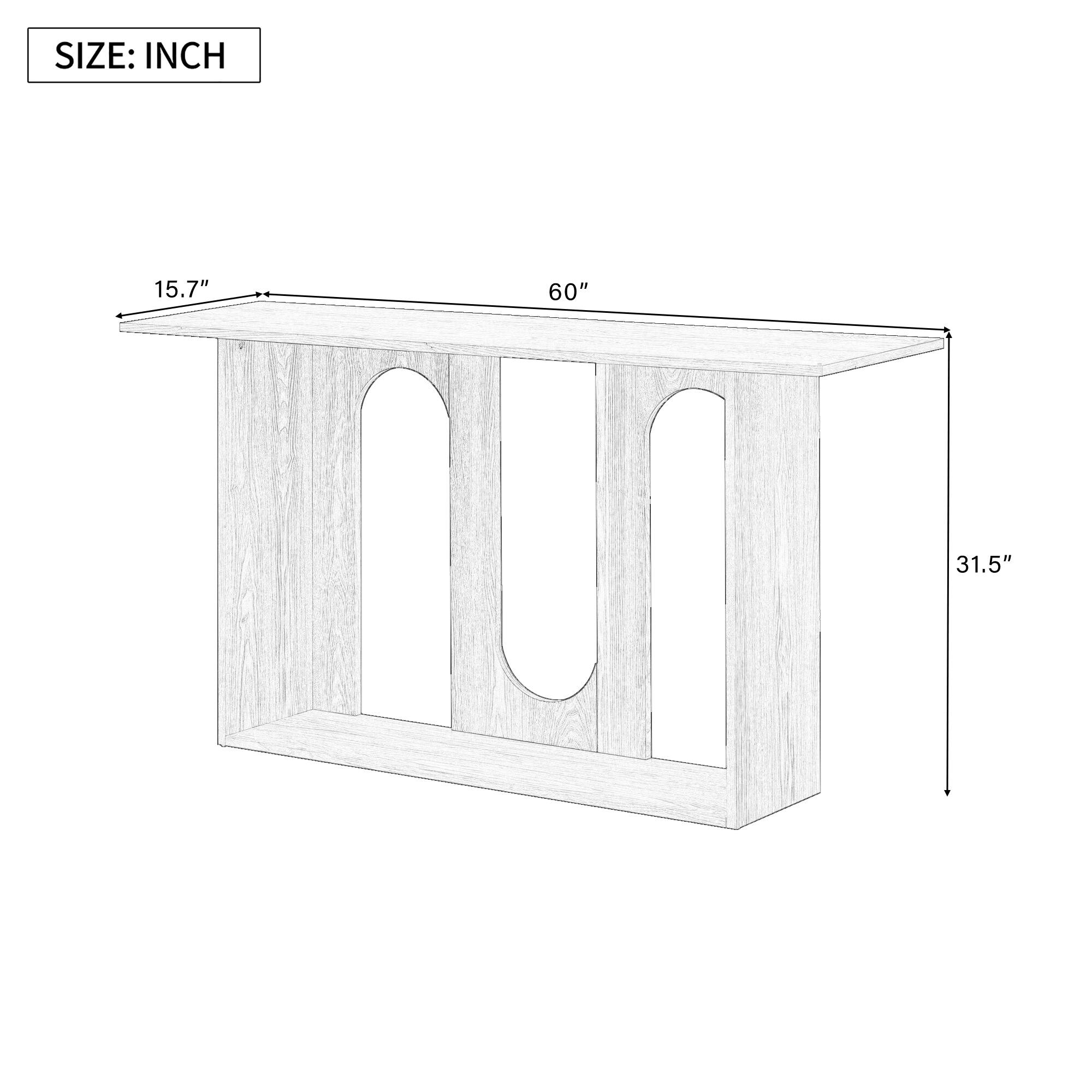 SIZE: INCH  
15.7" 60" 31.5"