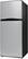 Left. Insignia™ - 11.5 Cu. Ft. Top-Freezer Refrigerator - stainless steel.