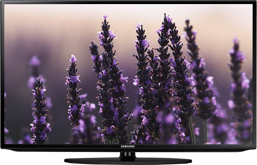 Front. Samsung - 32" Class (31-1/2" Diag.) - LED - 1080p - Smart - HDTV - Black.