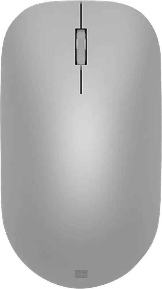 Microsoft Surface Wireless Optical Ambidextrous Mouse Silver WS3-00001 ...