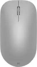 Front. Microsoft - Surface Wireless Optical Ambidextrous Mouse - Silver.