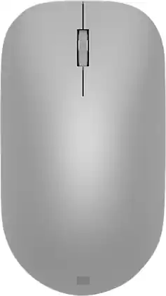 Microsoft - Surface Bluetooth Optical Ambidextrous Mouse - Wireless - Silver