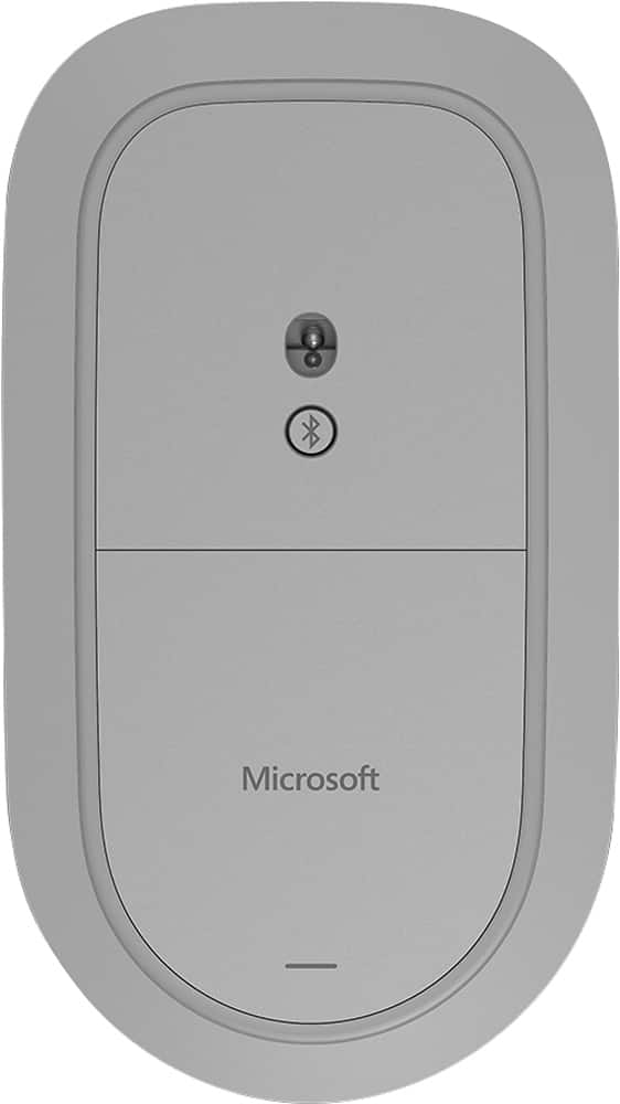 Alt View 16. Microsoft - Surface Wireless Optical Ambidextrous Mouse - Silver.