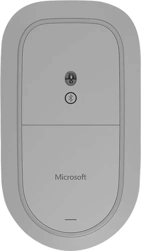Alt View 16. Microsoft - Surface Wireless Optical Ambidextrous Mouse - Silver.