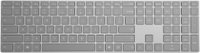 Front Zoom. Microsoft - WS2-00025 Full-size Wireless Surface Keyboard - Silver.