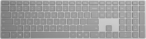 Microsoft - WS2-00025 Full-size Wireless Surface Keyboard - Silver - Front_Zoom