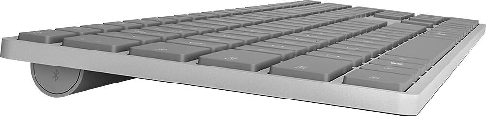 Alt View 13. Microsoft - Surface Full-size Wireless Keyboard - Silver.
