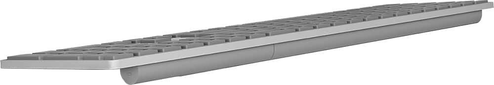 Alt View 14. Microsoft - Surface Full-size Wireless Keyboard - Silver.