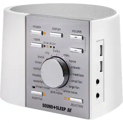 Front. ASTI - Sound Sleep™ SE Therapy System - Gray.