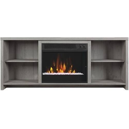 Front. Bell'O - Omni TV Stand for Most Flat-Panel TVs Up to 65" - Gray.