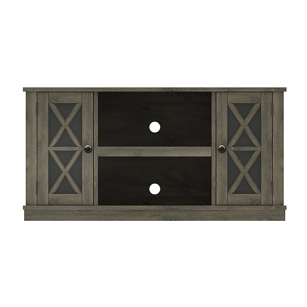 Angle View: CorLiving  Lakewood Extra Wide TV Stand, for TVs up to 85" - Wenge