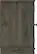 Alt View 13. Twin Star Home - TV Stand for TVs up to 55" - Spanish Gray.