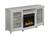 Left. Twin Star Home - Rossville TV Stand for TVs up to 60" with Electric Fireplace - White.
