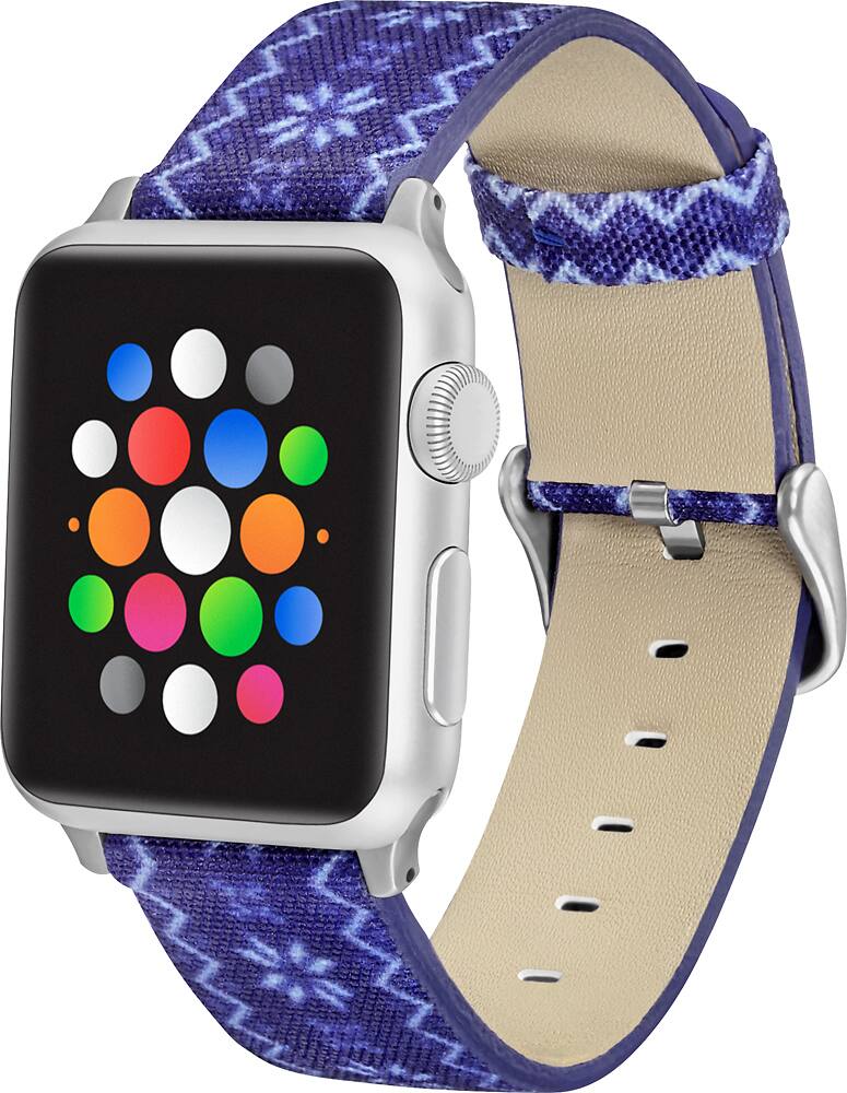 Best Buy Dynex™ Knitted Canvas Watch Band for Apple Watch 42mm (Series