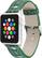 Left. Dynex™ - Knitted Canvas Band for Apple Watch ® 38 mm - Mr. Snowman.