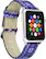 Angle. Dynex™ - Knitted Canvas Band for Apple Watch ® 38 mm - Frosty Flur.