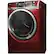 Alt View 13. GE - 8.3 Cu. Ft. 13-Cycle Electric Dryer with Steam.