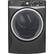 Front. GE - 8.3 Cu. Ft. 13-Cycle Electric Dryer with Steam.