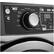 Alt View 13. GE - 8.3 Cu. Ft. 13-Cycle Electric Dryer with Steam.