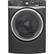 Front. GE - 4.9 Cu. Ft. 13-Cycle Front-Loading Washer.