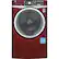 Alt View 14. GE - RightHeight 4.9 Cu. Ft. 13-Cycle Front-Loading Washer - Ruby Red.