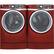 Alt View 15. GE - RightHeight 4.9 Cu. Ft. 13-Cycle Front-Loading Washer - Ruby Red.