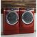 Alt View 16. GE - RightHeight 4.9 Cu. Ft. 13-Cycle Front-Loading Washer - Ruby Red.