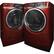 Alt View 18. GE - RightHeight 4.9 Cu. Ft. 13-Cycle Front-Loading Washer - Ruby Red.