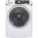 Front. GE - 4.9 Cu. Ft. 13-Cycle Front-Loading Washer.