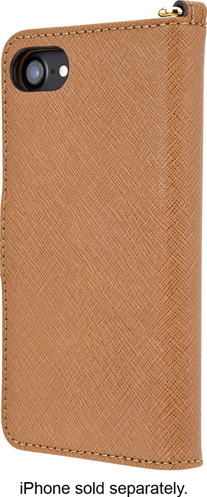 Best Buy: Michael Kors Folio Case for Apple® iPhone® 7 Luggage/Leather  48377BBR
