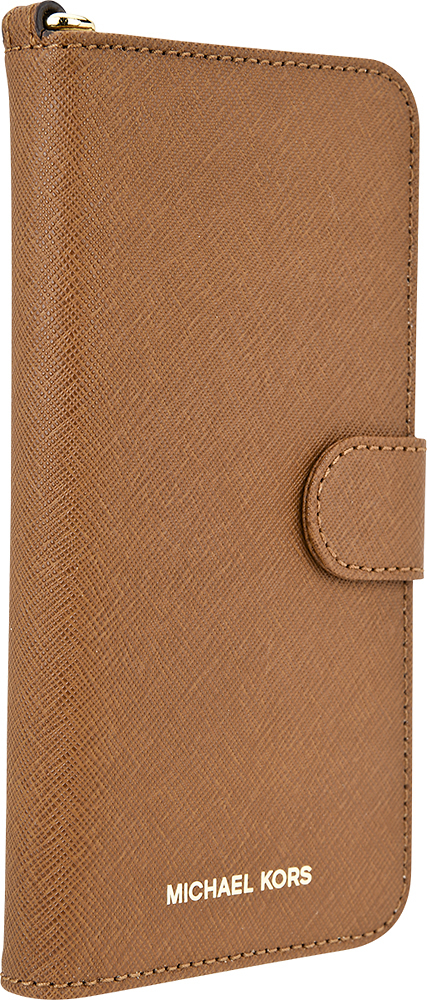 Best Buy: Michael Kors Folio Case for Apple® iPhone® 7 Plus Luggage/Leather  48378BBR