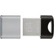 PNY - Elite X 64GB USB 3.0 Flash Drive - Black/silver - Larger Front