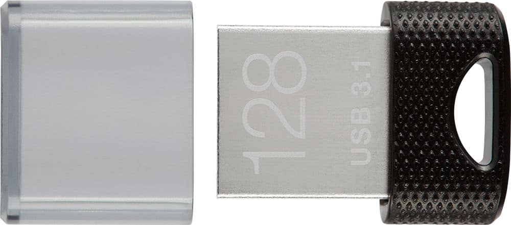 Alt View 11. PNY - 128GB Elite-X Fit USB 3.1 Flash Drive - 200MB/s - Black.