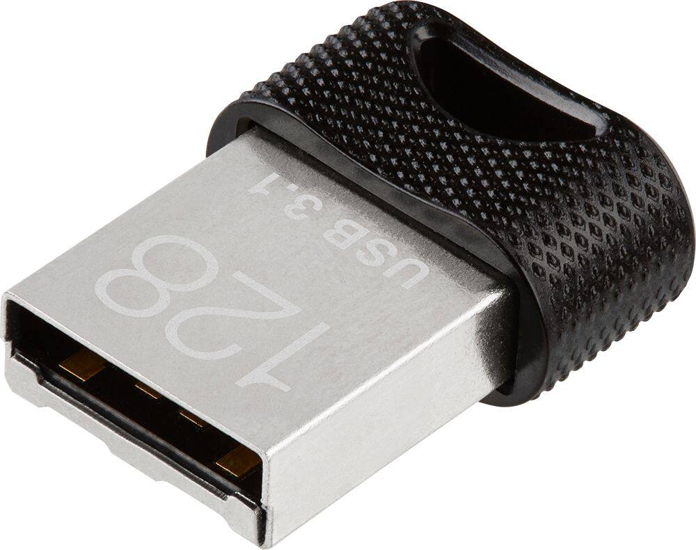 Alt View 13. PNY - 128GB Elite-X Fit USB 3.1 Flash Drive - 200MB/s - Black.