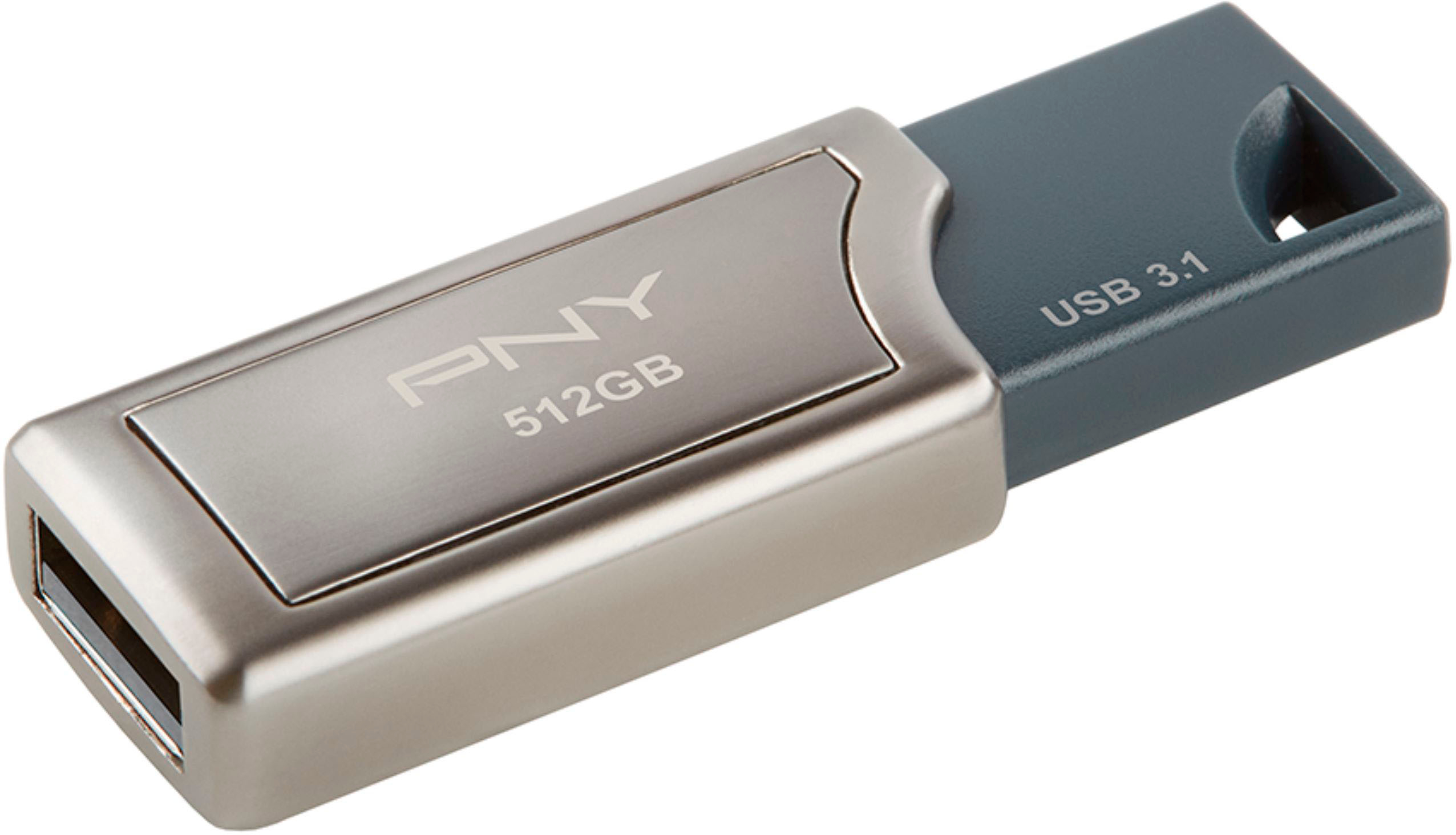 Kan beregnes Rejse hånd PNY PRO Elite 512GB USB 3.1 Flash Drive 400MB/s Silver P-FD512PRO-GE - Best  Buy