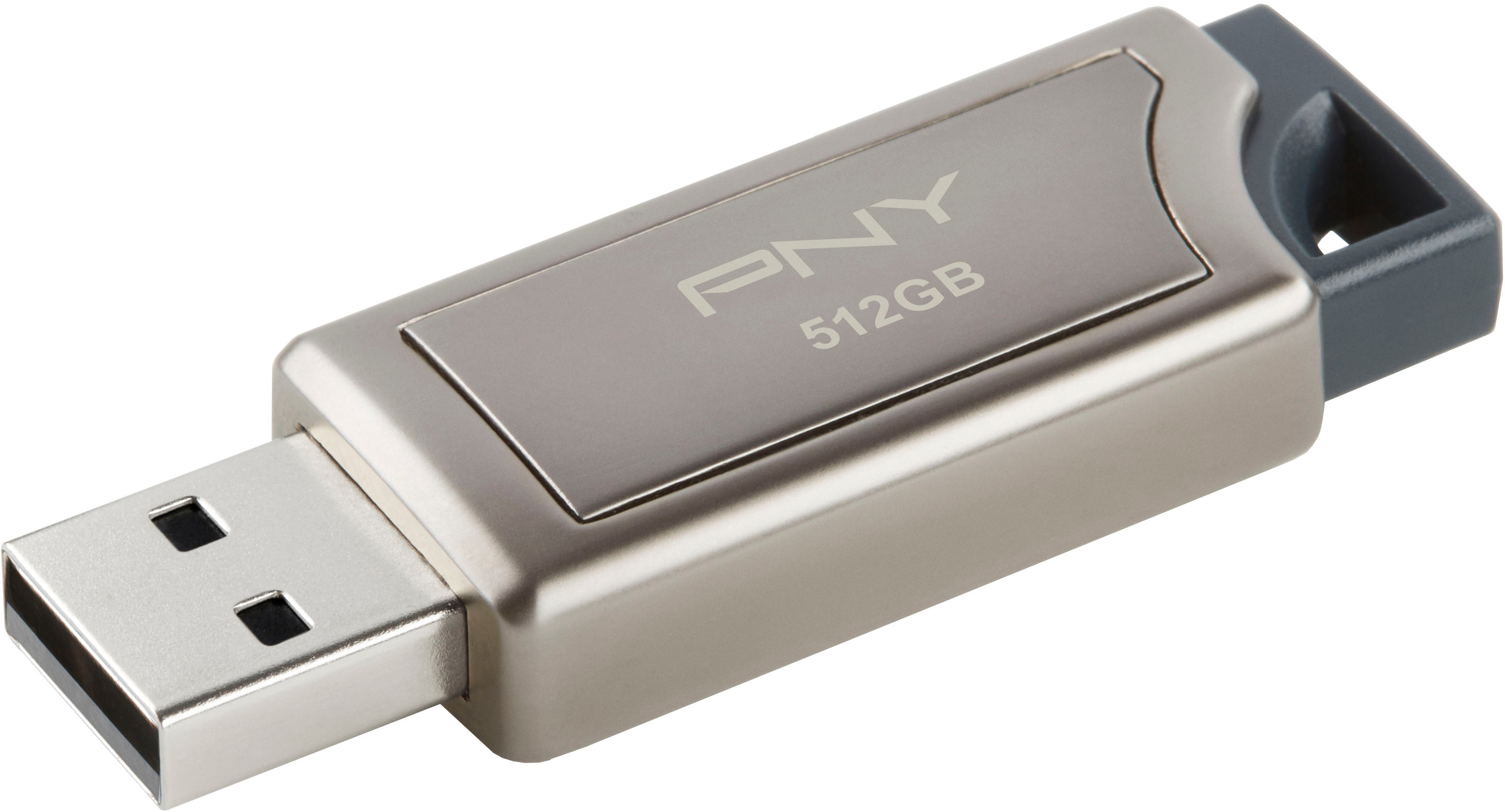 Kan beregnes Rejse hånd PNY PRO Elite 512GB USB 3.1 Flash Drive 400MB/s Silver P-FD512PRO-GE - Best  Buy