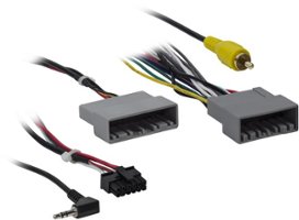 Metra - Wiring Harness for 2016 and Later Honda Civic LX Vehicles - Black/Gray/Red/White/Yellow - Front_Zoom