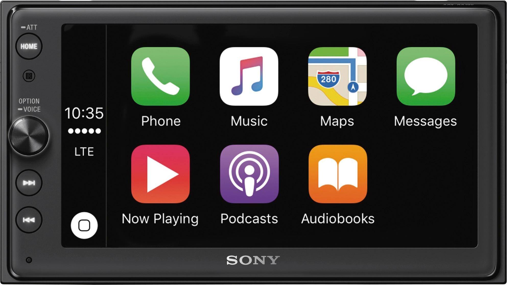 Alt View 11. Sony - 6.4" - Android Auto/Apple CarPlay™ - In-Dash Receiver - Black.
