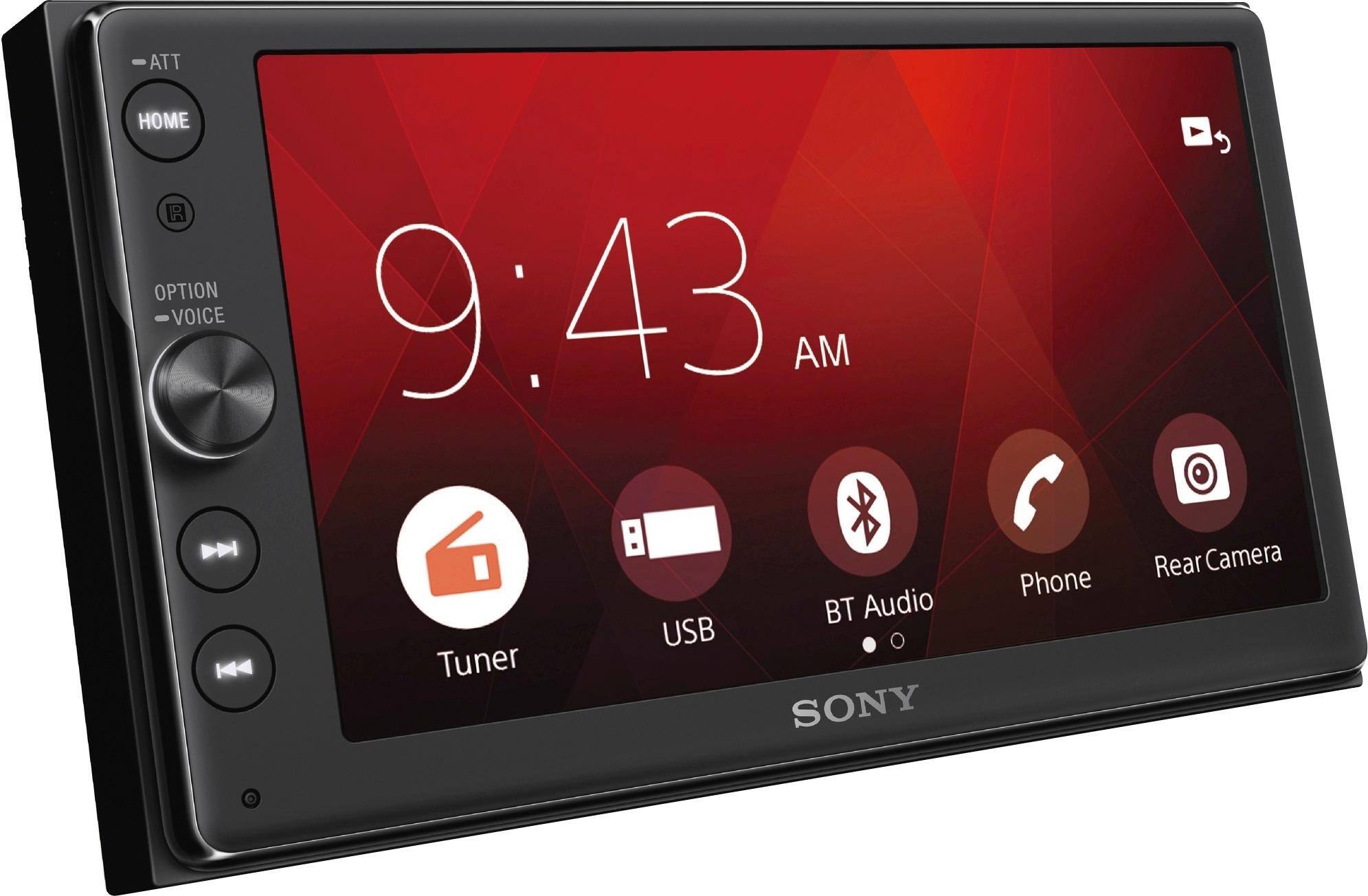 Alt View 12. Sony - 6.4" - Android Auto/Apple CarPlay™ - In-Dash Receiver - Black.