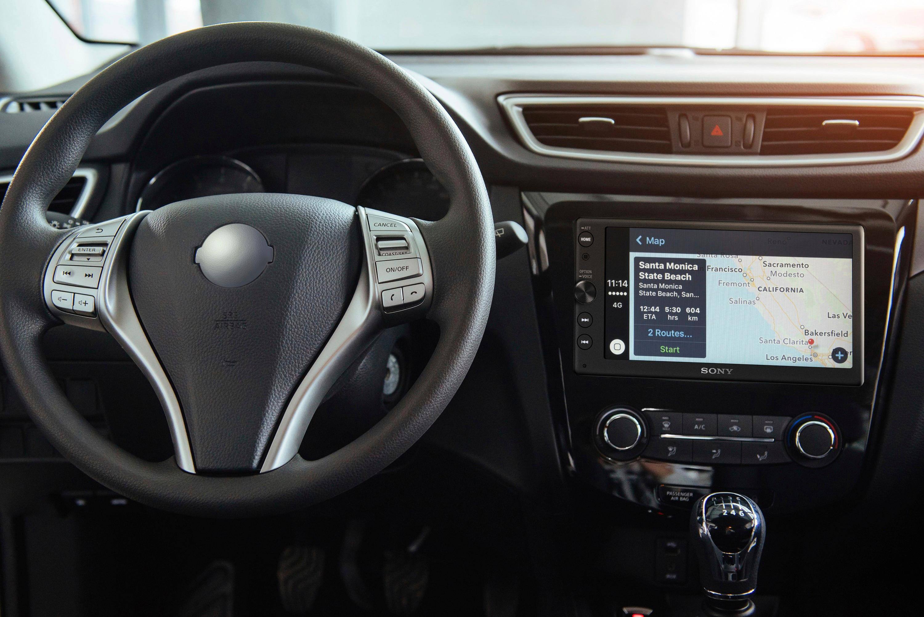 Alt View 16. Sony - 6.4" - Android Auto/Apple CarPlay™ - In-Dash Receiver - Black.